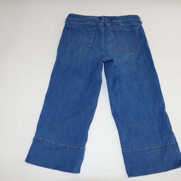 Not Your Daughter's Women's Cropped Lift Tuck Jeans Size 12 Blue High Rise Denim - Picture 5 of 6